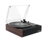 Victrola VTA-74-ESP Eastwood II - Tocadiscos - Bluetooth Dual - 3 velocidades - Altavoz Integrado (Espresso)