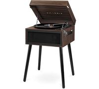 Victrola VTA-75-ESP Liberty 5-in-1 Turntable Music EntertainmentCenter with Bluetooth Wireless FM Radio USB Recorder Wood (Espresso)