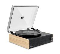 Victrola VTA-78-NAT Eastwood - Tocadiscos estéreo Bluetooth LP de Madera Natural