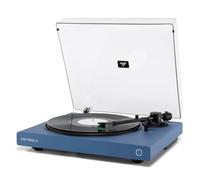 Victrola Wave - Tocadiscos Bluetooth con Auracast - Reproductor de Discos de Vinilo de 2 velocidades, Cartucho Audio Technica AT-VM95E, Alta resolución aptX HD y transmisión Bluetooth adaptativa