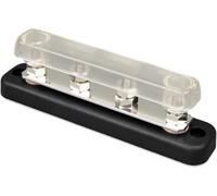 Victron Energy Barras Colectoras 150 amperios 70VDC, 4 Terminales de Conexiones de Alta Corriente con Cubierta