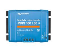 Victron Energy SmartSolar MPPT 100/30 Controlador de Carga 12/24V | Máx. 100V PV, 30A Corriente de Carga, Batería 12/24V, Regulador Solar MPPT para Paneles Solares, Bluetooth