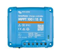 Victron Energy SmartSolar MPPT 100V 15 amperios 12/24-Voltios Controlador de Carga Solar (Bluetooth)