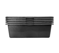 ViD® - Cubos de hormigón (5 Unidades, 40 L, 70 x 40 x 22 cm, para Cemento/hormigón y albañilería
