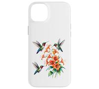 Vid de trompeta naranja de colibríes (Campsis radicans) Carcasa para iPhone 14 Plus