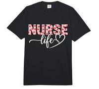 Vida de Enfermera, para Mujeres | LPN, RN, CNA | Cuidado de la Salud, Enfermera Comfort Colors Adult Heavyweight T-Shirt