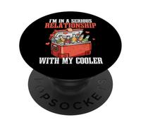 Vida de Fin de Semana Estoy en una relación seria con mi refrigerador PopSockets PopGrip Adhesivo