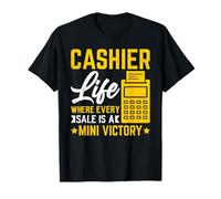 Vida del cajero Donde Cada Venta es una Mini Victoria Camiseta