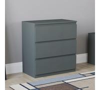 Vida Designs Denver 3 cajón (verde)