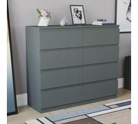 Vida Designs Denver - Cajonera (Verde Jaspe, 8 cajones)