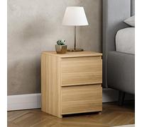 Vida Designs Denver - Mesita de Noche con 2 cajones (Pino)
