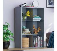 Vida Designs Durham Cube - Estantería organizadora de Almacenamiento para Sala de Estar, estantería de Oficina en casa (6 Cubos, Gris)