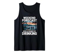 Vida En El Lago Design Frase Divertida Fin De Semana Camiseta sin Mangas