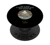Vida en Flow Zen PopSockets PopGrip Adhesivo