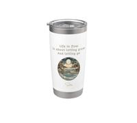 Vida en Flow Zen Vaso térmico de acero inoxidable de doble pared