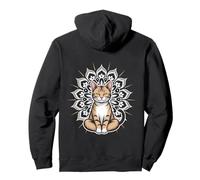 Vida Espiritual Sanador de Energía Reiki Meditación Gato Sudadera con Capucha