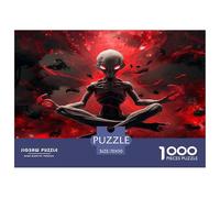 Vida Extraterrestre 1000 Piezas Impresionante Puzzle Puzzle Inteligencia Juguete Pasatiempo Creativo Diversión EduGatoivo 70x50cm/1000pc