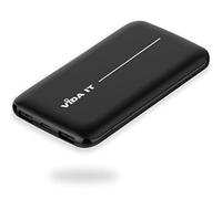 Vida IT 5V 2A Power Bank Batería USB para Chaqueta Calefactable, Chaleco 10000 mAh Cargador Portátil para iPhone Samsung Galaxy Móvil y Tableta, USB-C Batería de Larga Duración Delgado y Ligero