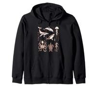Vida Marina Criaturas oceánicas Historia Natural Sudadera con Capucha