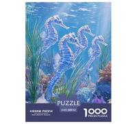 Vida Marina Rompecabezas Imposible,desafío for Adults Interesante Juego EduGatoivo 1000 Piezas Obra De Arte De Juego De para Adultos Y Niños A Partir De 12 Años 52x38cm/1000pcs