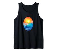 Vida oceánica. Atrapar Olas, Surfista Camiseta sin Mangas