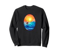 Vida oceánica. Atrapar Olas, Surfista Sudadera