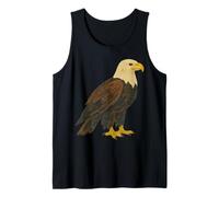 Vida Silvestre En Pie De águila Calva Camiseta sin Mangas