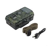 Vida silvestre para cámara de sendero con imágenes HD de 12 MP y captura de video de 1080p equipada con 40 LED IR para visión nocturna y disparo rápido de 0.8 segundos para monitorear animales de