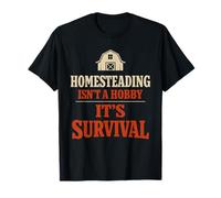 Vida Simple Trabajo Duro Homestead Valores Estilo de Vida Rural Camiseta
