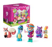 Vida The Vet, Check Up & Care - Kit de Amistad con 5 Figuras, Estetoscopio, lámpara Frontal y Hojas de Pegatinas, Juguetes para niños para niñas y niños de 3 años y más