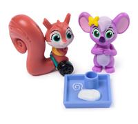 Vida The Vet Floss como un paquete de jefes con figuras de juguetes Fergie & Pippen Toys para nios de accesorios de bandeja dental para nias y nio