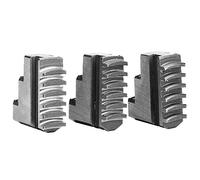 Vida útil Larga, Durabilidad Excepcional, Jaw de Rendimiento Estable 3 PCS K11-100 Jaw Interno 4in Chuck 20Crmnti Piezas y Accesorios de Herramientas Eléctricas Compactas, para Torno de Chuck, con