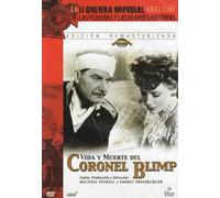 Vida y Muerte del Coronel Blimp, DVD, Película Clásica Remasterizada de la II Guerra Mundial, Dirigida por Michael Powell y Emeric Pressburger Estuche Slim