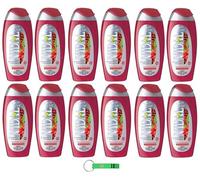 Vidal Bagnodoccia - Gel de ducha (12 unidades, con bayas de goji y arándanos, 250 ml, incluye llavero Beni Culinari gratuito)