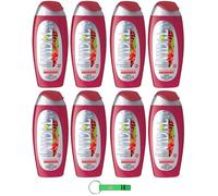 Vidal Bagnodoccia - Gel de ducha (8 unidades, con bayas de goji y arándanos, 250 ml, incluye llavero Beni Culinari gratuito)
