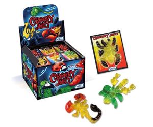 Vidal Creepy Jelly Gominola - 6 unidades de 11 g - Moldes para insectos - Perfecto para Halloween y fiestas