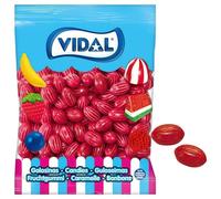 VIDAL- FRESAS ACIDAS-CHICLE GRAJEADO- 250 UNIDADES