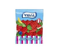 VIDAL Fresas Silvestres XL Gigantes bolsa 1 Kg con intenso sabor a fresa silvestre y textura blandita sin gluten sin grasa sabor original Vidal garantizado