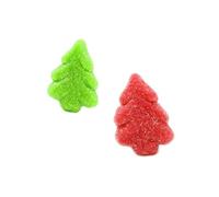 Vidal Golosinas - Árboles de Navidad 1 kg | Golosinas sin gluten sabor fresa y manzana | Chuches festivas para Navidad, fiestas y candy bar
