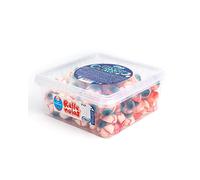 Vidal Golosinas. Bloody Eyes. Golosina rellena de gelatina sabor fresa, con forma de ojo sangriento. Chuches Halloween.Sin Gluten. Sin Grasa. Estuche de 75 unidades.