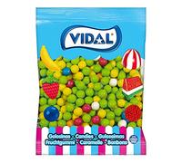 Vidal Golosinas. Bolas De Chicle Grageado de 16 mm. Surtido de deliciosos sabores: Limón, Naranja, Y Fresa, 2 kg