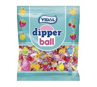 Vidal Golosinas - Dipper ball caramelo masticable fresa 70 g
