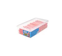 Vidal Dulcipica Fresa – Regaliz relleno con cobertura pica sabor fresa – Bandeja 200 unidades