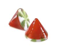 Vidal Golosinas - Konos Twist Bandeja 825 g | Gominolas en forma de cono rellenas sabor sandía/fresa | Sin gluten | ±150 unidades