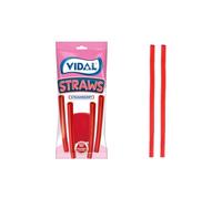 Vidal Golosinas - Lanzas Fresa 14 × 90 g | Gominolas sabor fresa | Pack fiesta, cumpleaños y candy-bar