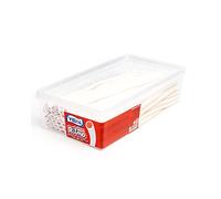 Vidal Golosinas Mega Ritmo. Regaliz relleno tamaño XL con intenso sabor a Fresa-Nata. Color blanco y su interior rojo. Bandeja 70 unidades.