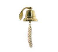 Vidal Regalos Adorno Decorativo Pared Campana Laton 20 cm