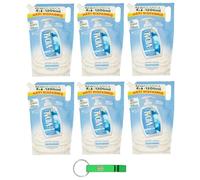 Vidal Sensitive Sapone Talco Jabón Líquido de Talco Eco Recharge Jabón 1200 ml + Llavero Beni Culinari