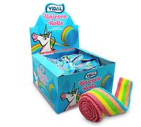 VIDAL - UNICORN ROLLS - SABOR ÁCIDO - 24 UNIDADES - 456 GR