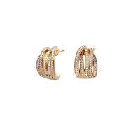 VIDAL & VIDAL Pendientes Ivy con circonita